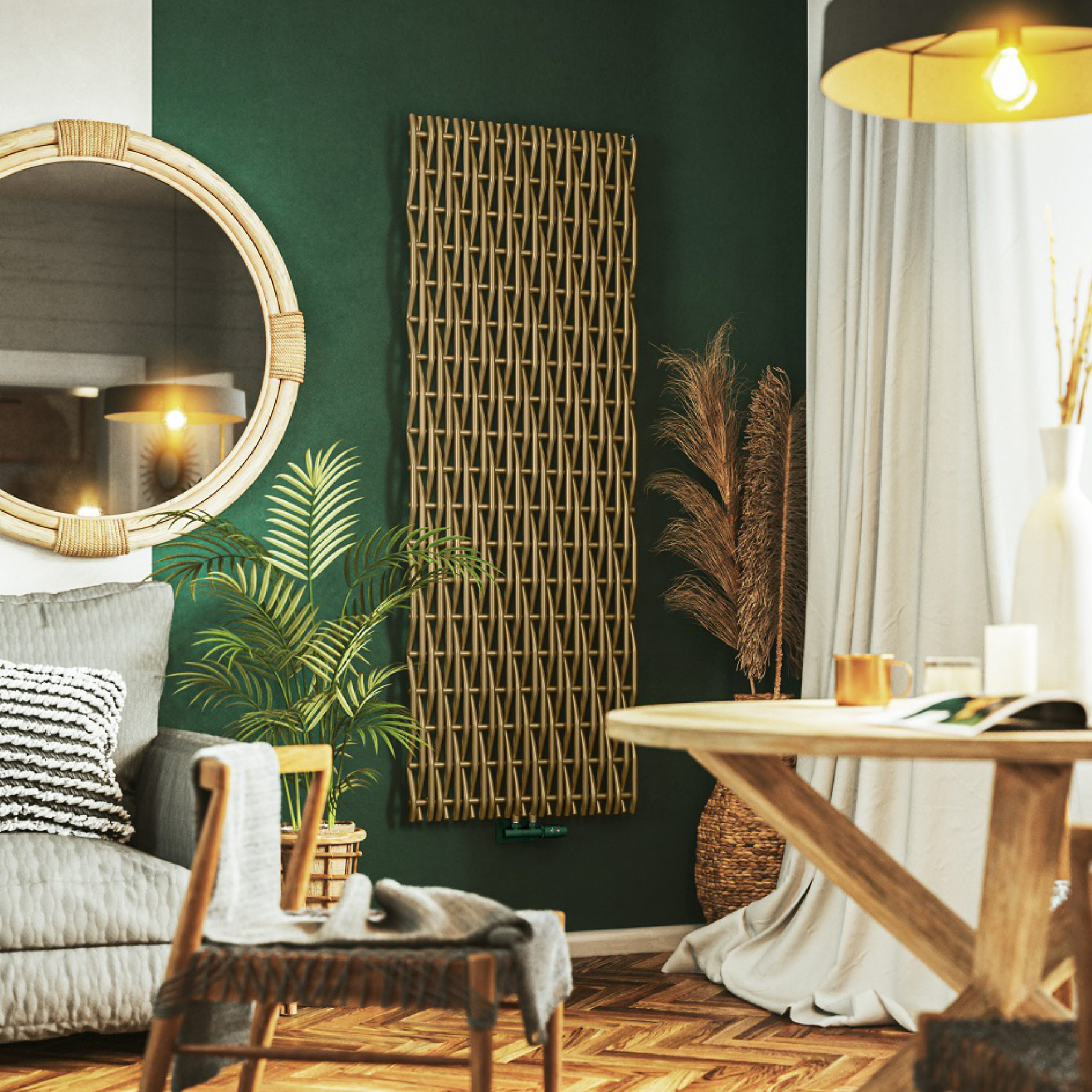 Дизайн радiатор Terma WILLOW – styleradiators.com.ua