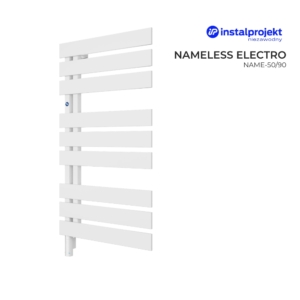 Рушникосушка NAMELESS electro в білому кольорі - НОВИНКА 2026 INSTAL PROJEKT